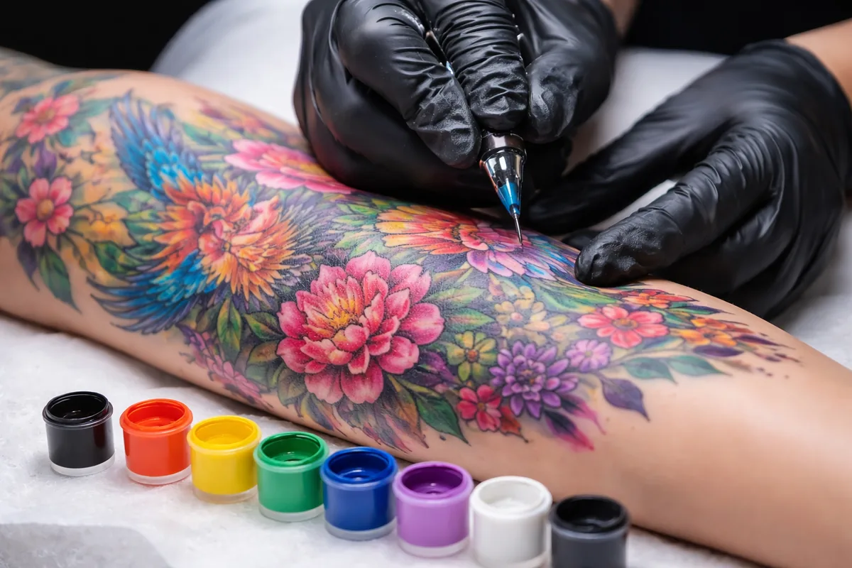 L'impact des couleurs dans le tatouage : significations et choix