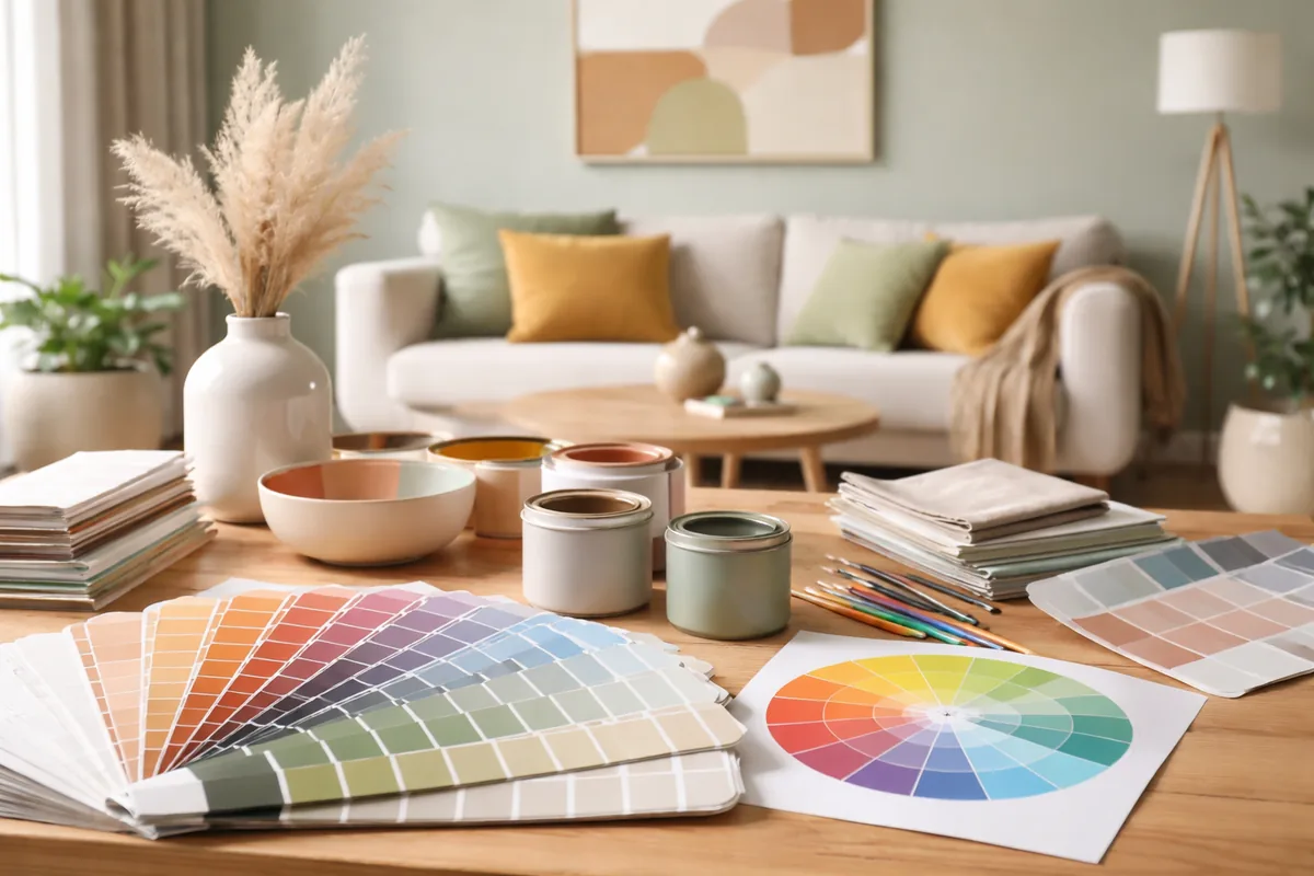 Comment choisir des couleurs pour harmoniser la décoration intérieure