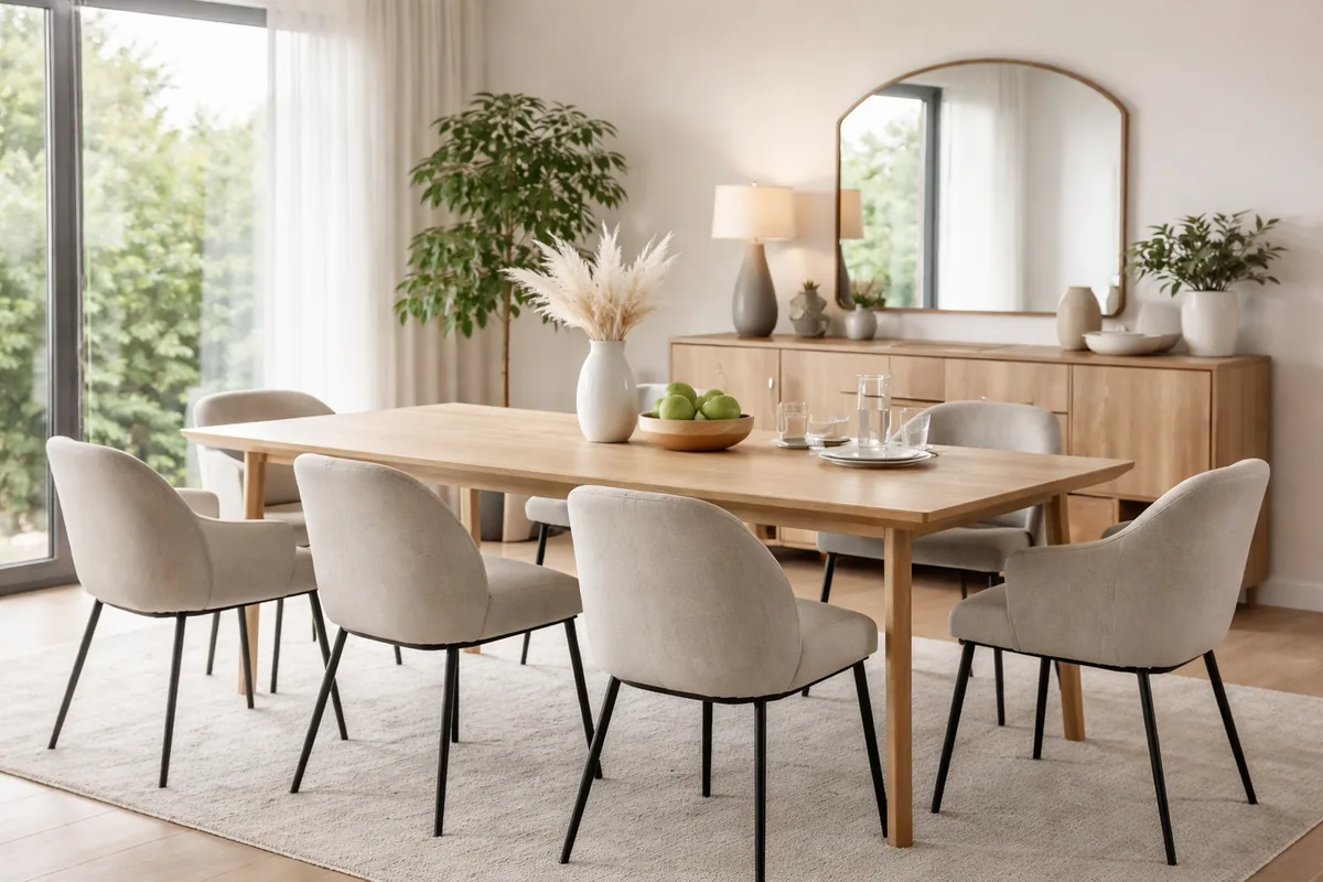 Comment choisir le bon type de mobilier pour optimiser une salle à manger
