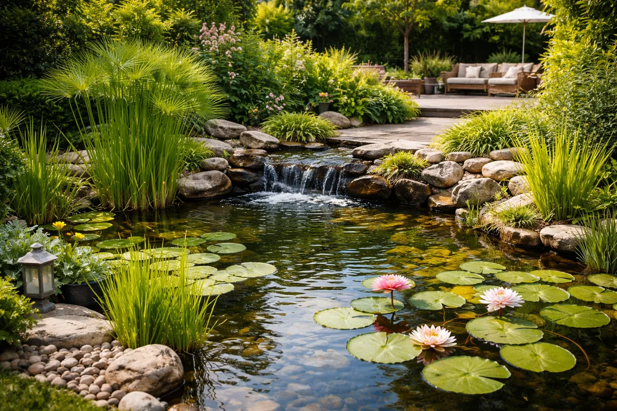 Comment réaliser un jardin aquatique chez soi facilement